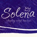 Solena Script Font