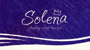 Solena Script Font