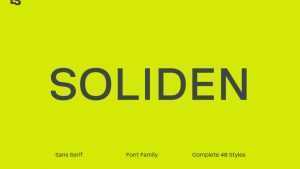 Soliden Font › Fontesk