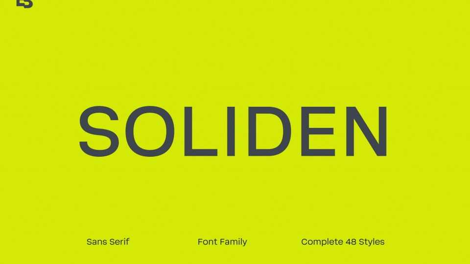 Soliden Font › Fontesk