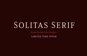 Solitas Serif Font Family