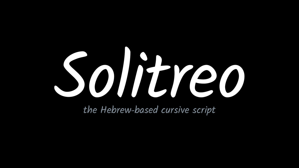 Solitreo Font › Fontesk