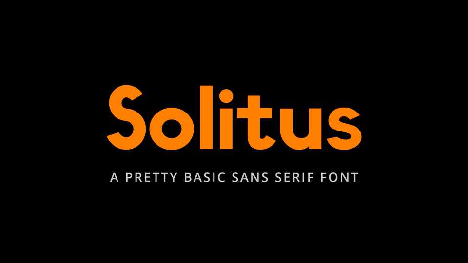 Solitus Font › Fontesk