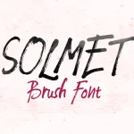 Solmet Marker Font