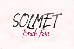 Solmet Marker Font