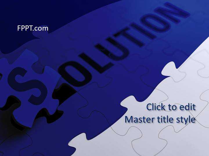 Solution PowerPoint Template