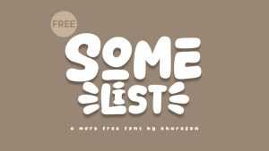 Somelist Font › Fontesk