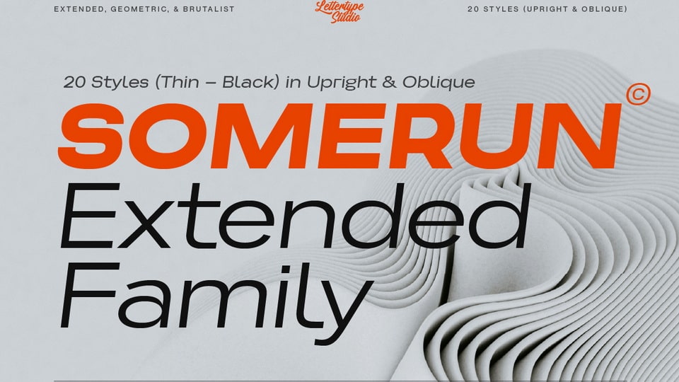 Somerun Font › Fontesk