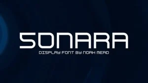 Sonara Display Font Family