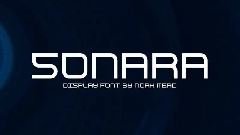 Sonara Display Font Family