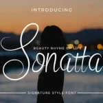 Sonatta Script Font