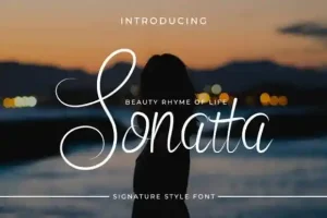Sonatta Script Font