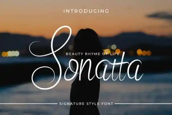 Sonatta Script Font