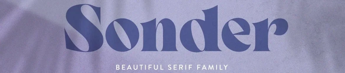 Sonder Font