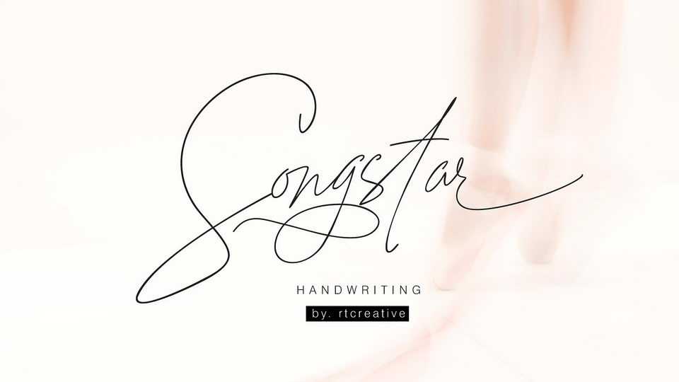 Songstar Script Font › Fontesk