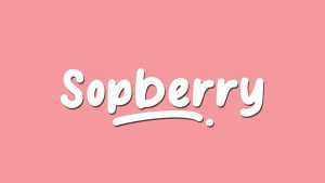 Sopberry Font › Fontesk