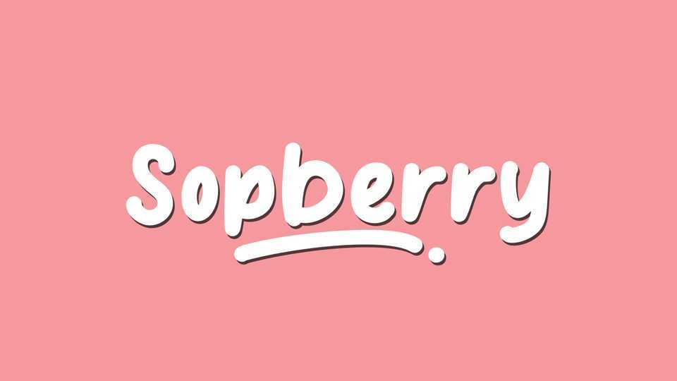 Sopberry Font › Fontesk