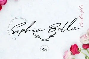 Sophia Bella Signature Font