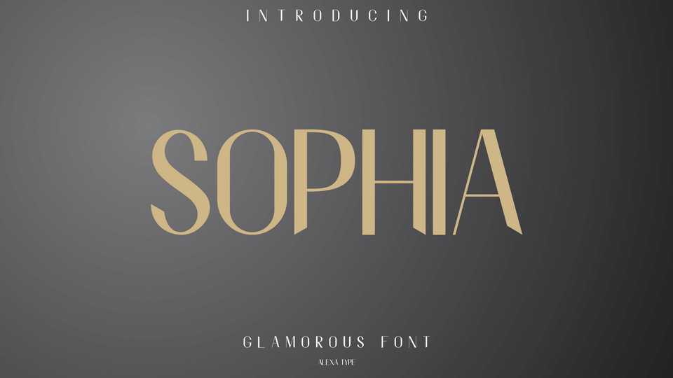 Sophia Font › Fontesk