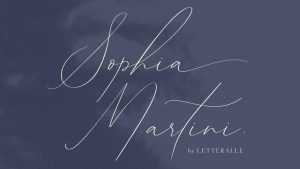 Sophia Martini Script › Fontesk