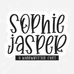 Sophie Jasper Font