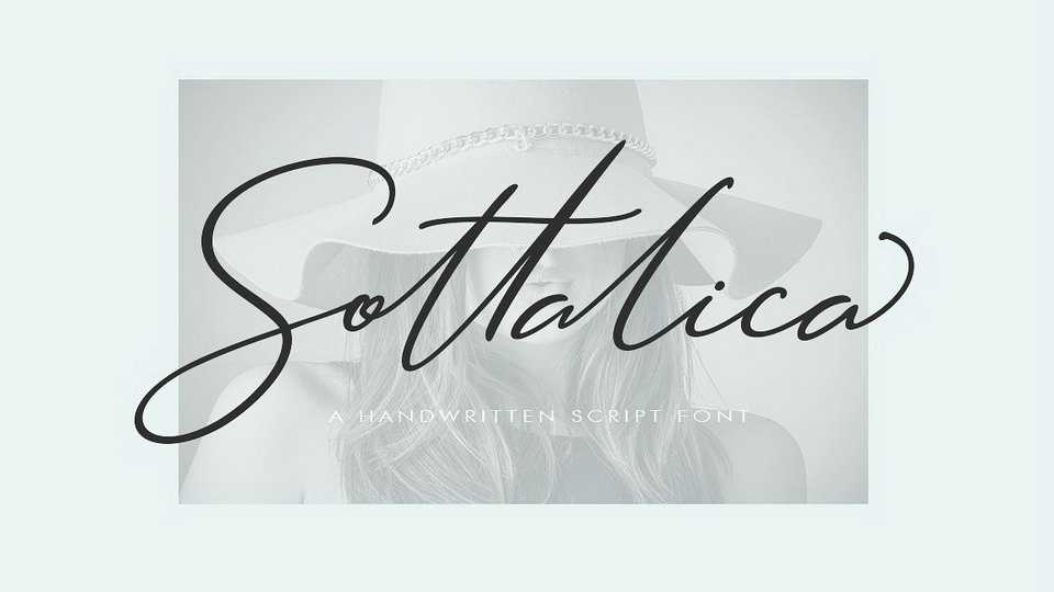 Sottalica Script Font › Fontesk