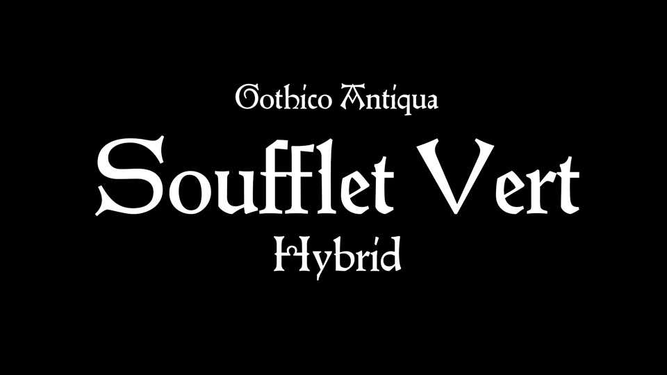 Soufflet Vert Font › Fontesk