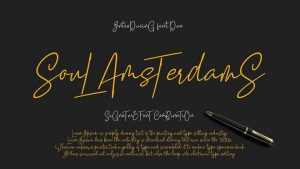 Soul Amsterdams Font › Fontesk
