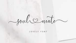 Soul and Mate Font › Fontesk