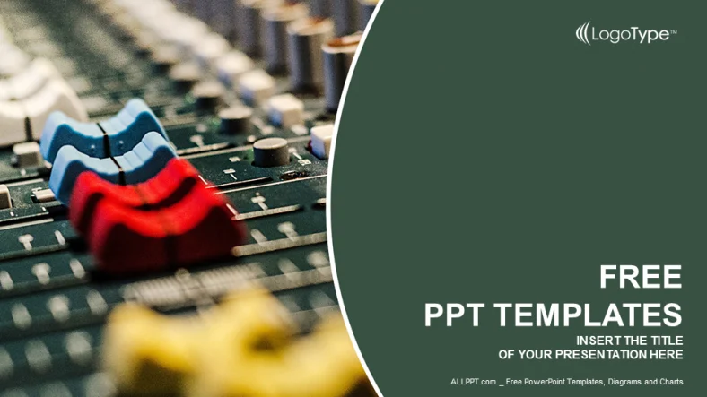 Sound Mixer-Recreation PowerPoint Templates