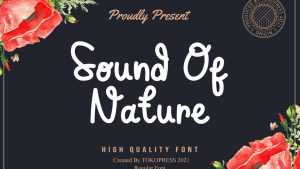 Sound of Nature Font › Fontesk
