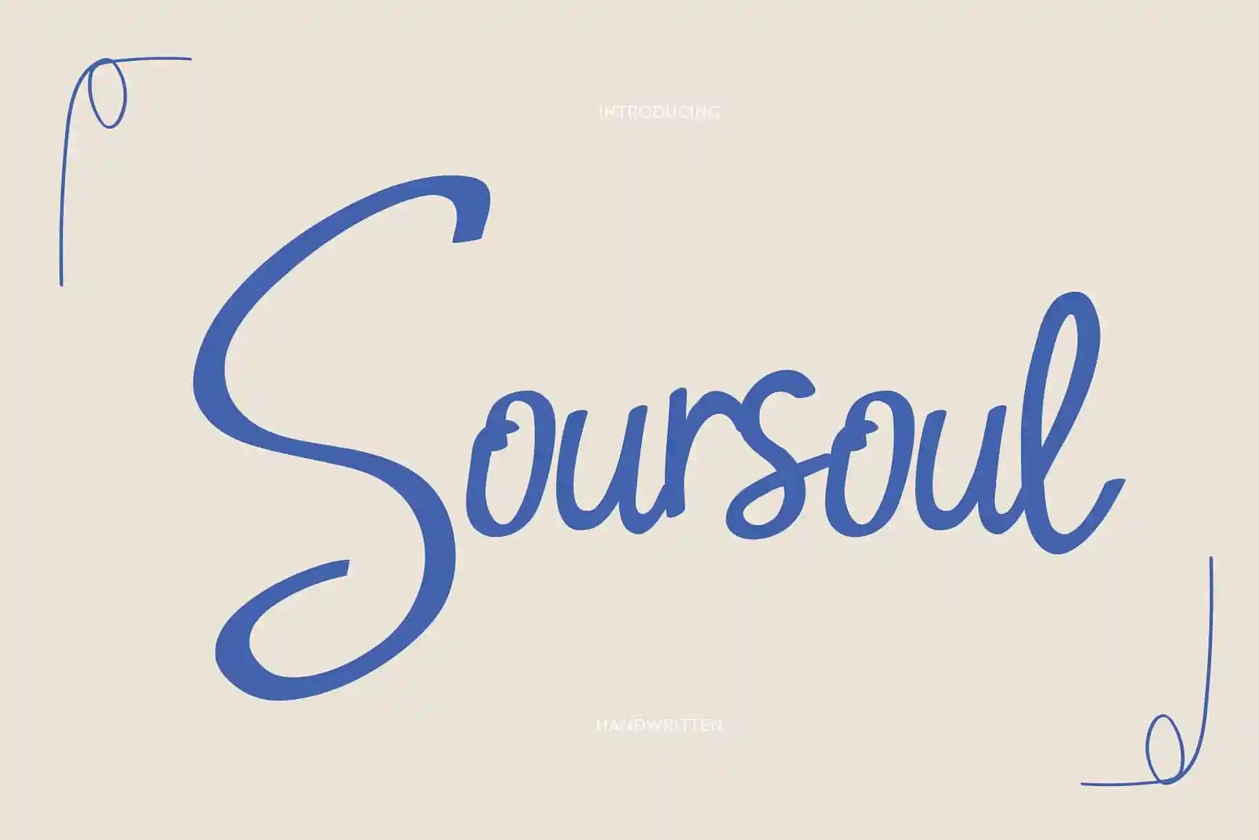 Soursoul Script Font