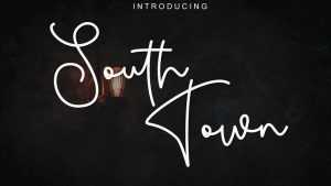 South Town Font › Fontesk