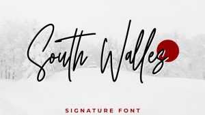South Walles Font › Fontesk