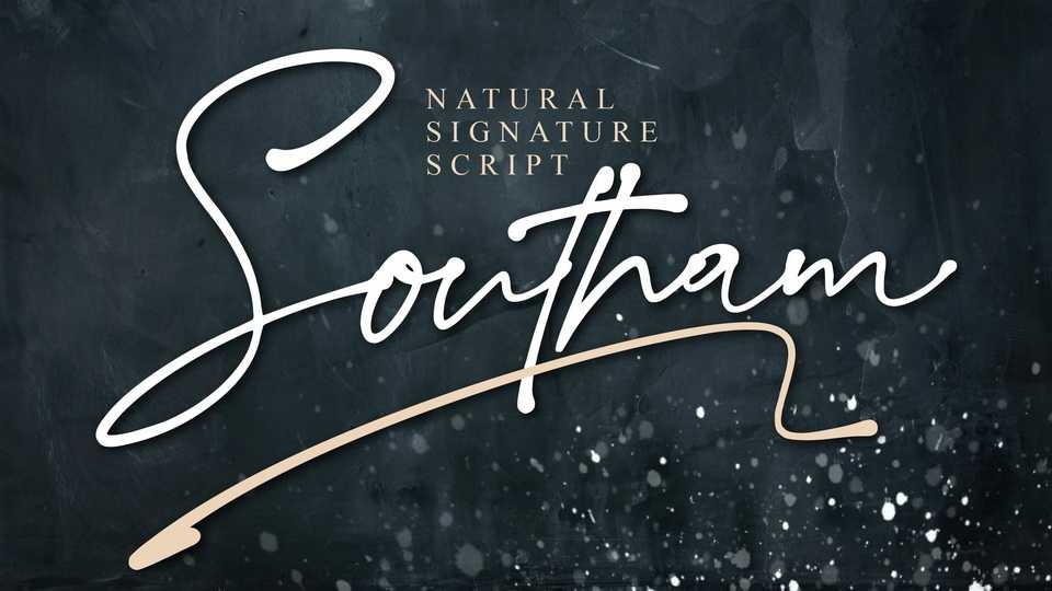 Southam Script Font › Fontesk