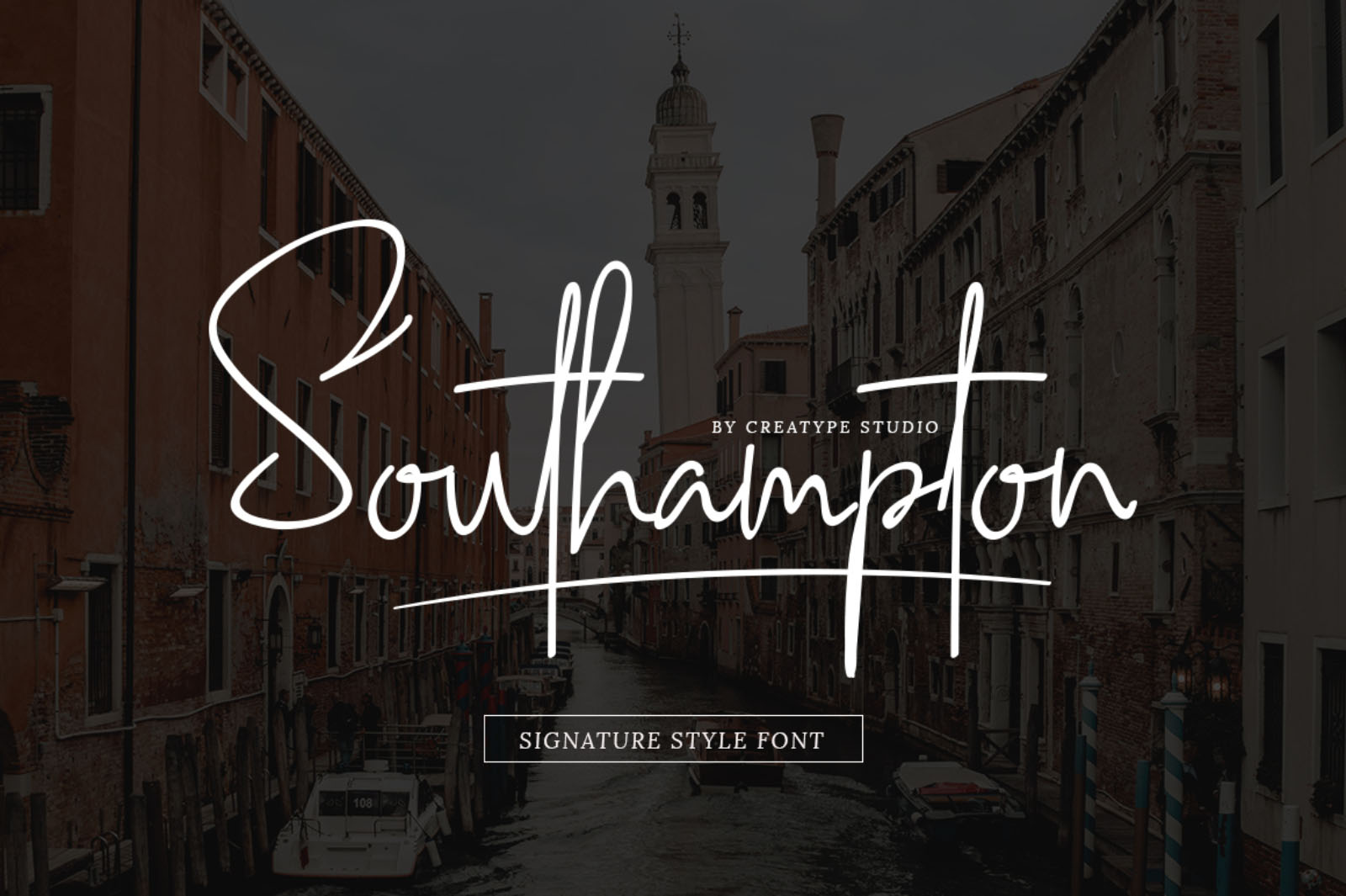 Southampton Handwritten Free Font