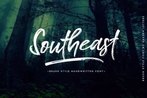 Southeast Brush Font