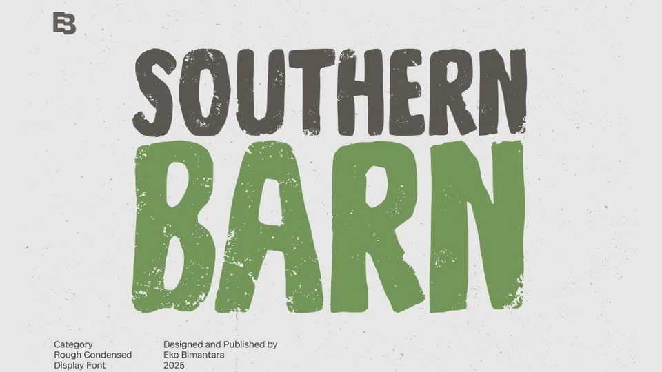 Southern Barn Font › Fontesk
