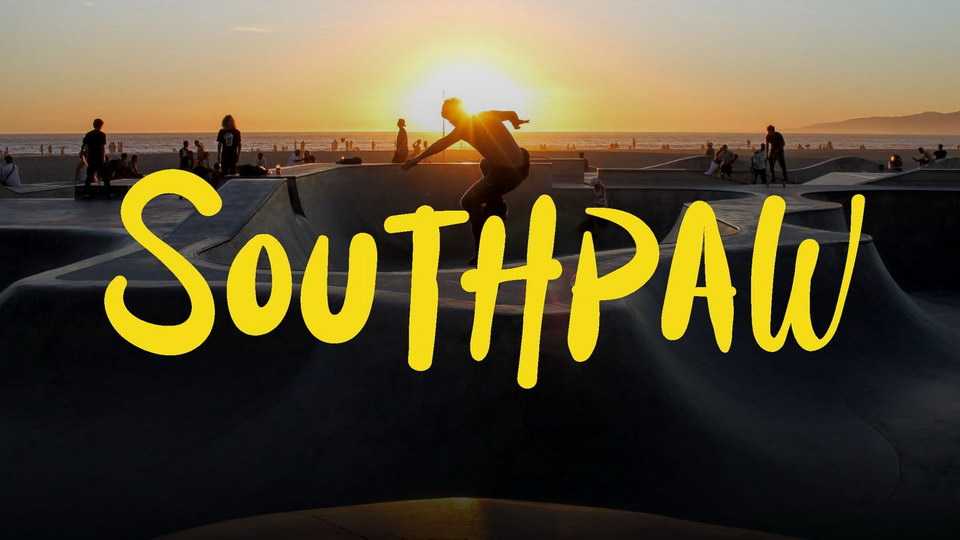Southpaw Font › Fontesk