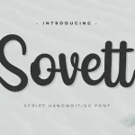 Sovett Script Font