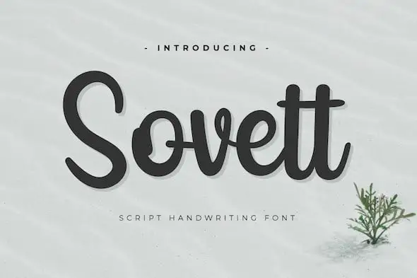Sovett Script Font
