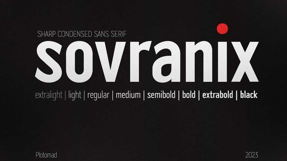 Sovranix Font › Fontesk