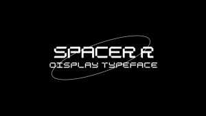 Spacer R Font › Fontesk
