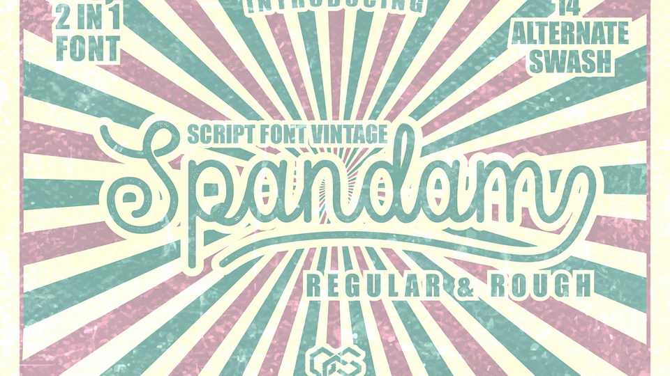Spandam Vintage Font › Fontesk