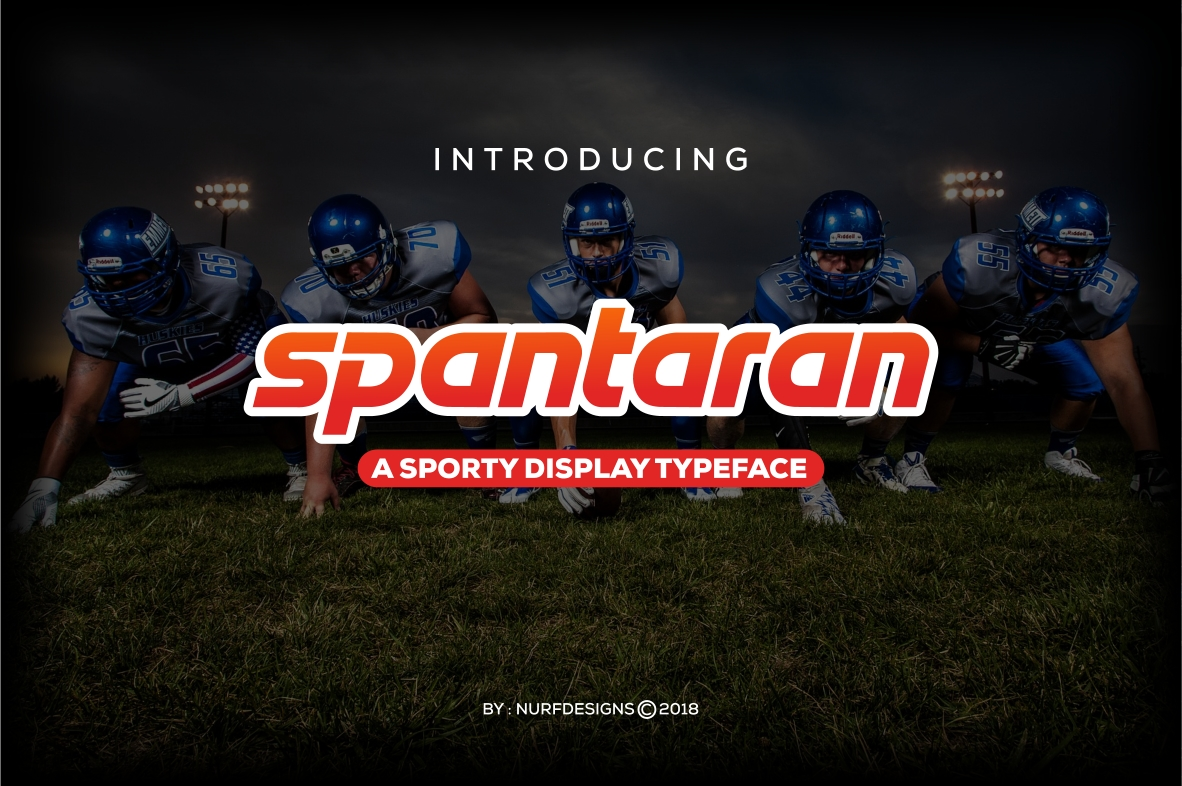 Spantaran Typeface