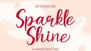 Sparkle Shine Font › Fontesk