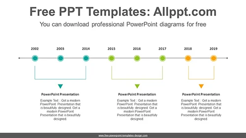 Specify dot section PowerPoint Diagram Template