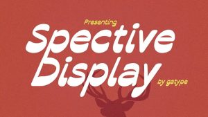Spective Font › Fontesk