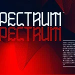 Spectrum Display Font