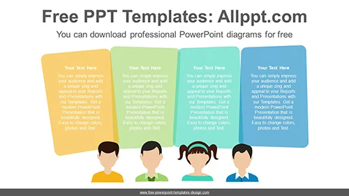 Speech Bubble Banner PowerPoint Diagram